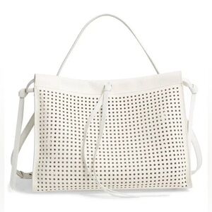 Hugo Boss White Tote Bag